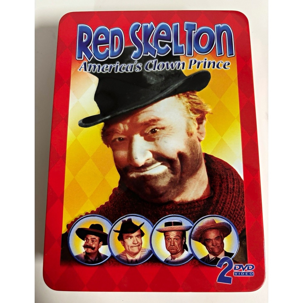 Red Skelton America's Clown Prince DVD 2-Disc Tin Set 63583 63573 NEW